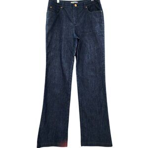 ST. JOHN SPORT Women's High Rise Boot Cut Jeans Size 6